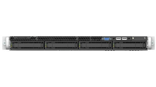 Intel R1304WFTYSR server barebone Intel® C624 LGA 3647 (Socket P) Rack (1U) Black, Silver