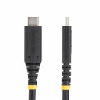 StarTech.com 1.6ft (50cm) USB4 Cable 40Gbps, 240W (5A) Power Delivery, 8K 120Hz / 4K 240Hz DP Alt Mode, USB-IF Certified USB-C Cable - Thunderbolt Compatible