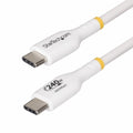 StarTech.com 6.6ft (2m) USB-C Charging Cable, Charge & Sync, 240W (5A) PD EPR, USB 2.0 Laptop Charger Cable, USB-IF Certified, TPE Jacket - White USB C Charging Cord