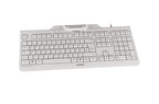 CHERRY KC 1000 SC keyboard Office USB QWERTY US English Grey