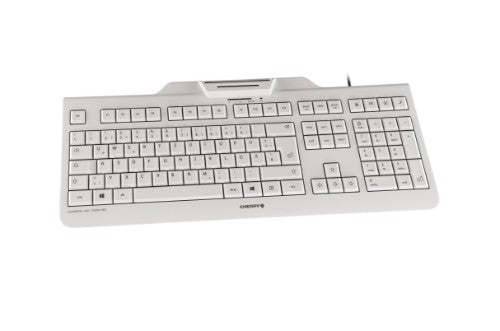 CHERRY KC 1000 SC keyboard Office USB QWERTY US English Grey