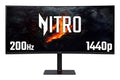 Acer Nitro XV5 Nitro XV345CURX0 - 34" UltraWide Quad HD (3440x1440), Curved 1000R, 200Hz, 0.5ms, HDR10, AMD FreeSync Gaming Monitor