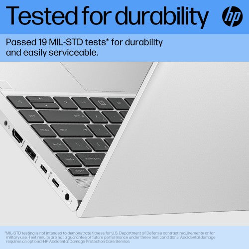 HP ProBook 440 G10 Intel® Core™ i5 i5-1335U Laptop 35.6 cm (14") Full HD 16 GB DDR4-SDRAM 512 GB SSD Wi-Fi 6E (802.11ax) FreeDOS Silver