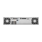 Synology RackStation RS1219+ NAS/storage server Rack (2U) Intel Atom® C2538 2 GB DDR3 0 TB DiskStation Manager Black