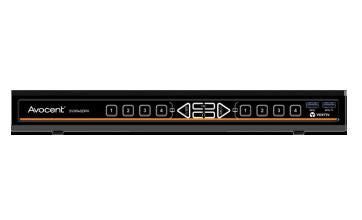 Vertiv SV Universal DP/H Desktop Matrix 2x4 KVM KVM switch Black