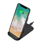 Adesso AUH-1020 mobile device charger Universal Black USB Wireless charging Fast charging Indoor