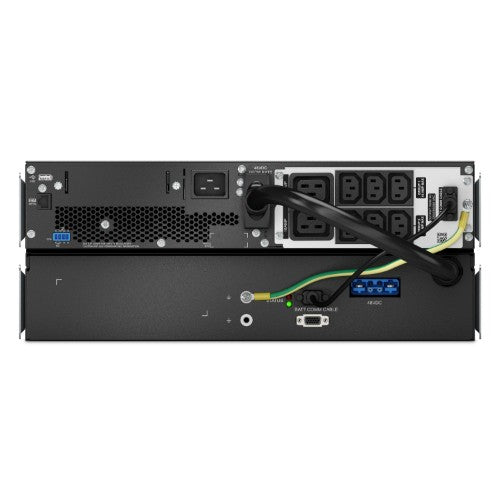 APC Smart-UPS On-Line, 3kVA, Lithium-ion, Rackmount 4U, 230V, 6x C13+2x C19 IEC outlets, SmartSlot, Extended long runtime, Rail kit included