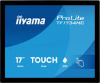 iiyama ProLite TF1734MC-B8X computer monitor 43.2 cm (17") 1280 x 1024 pixels SXGA LCD Touchscreen Table Black