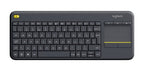 Logitech 920-007155 keyboard Home RF Wireless Hebrew Black