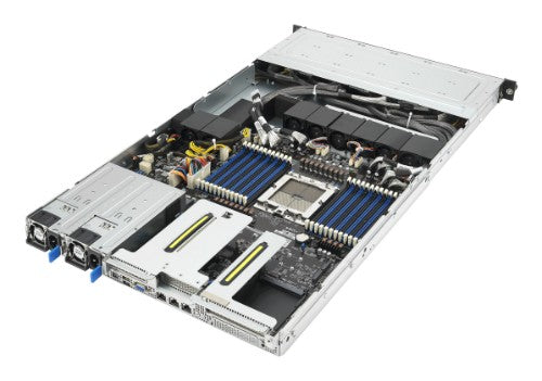 ASUS RS501A-E12-RS12U LGA 6096 Rack (1U) Black, Silver