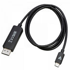 V7 V7USBCDP14-1M video cable adapter DisplayPort USB Type-C Black