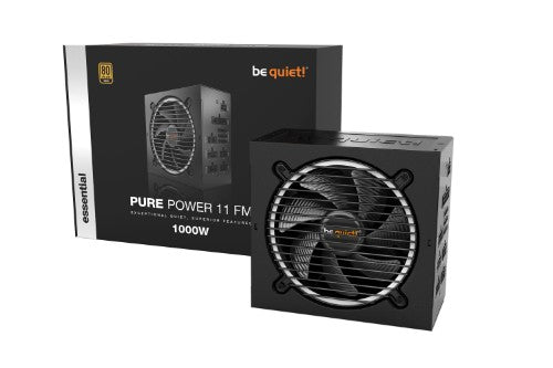 be quiet! Pure Power 11 FM 1000W power supply unit 20+4 pin ATX ATX Black