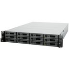 Synology RX1225RP disk array Rack (2U) Black, Silver