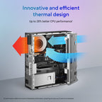 ASUS ExpertCenter P500 SFF P500SV-13420H3X Intel® Core™ i5 i5-13420H 16 GB DDR5-SDRAM 512 GB SSD Windows 11 Pro PC Grey