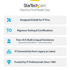 StarTech.com 4-Port USB-C Hub, 5Gbps, Bus Powered, USB C to 4x USB-A Hub with USB-C Auxiliary Power Input, 1ft/30cm Host Cable, Portable Desktop/Laptop USB Hub