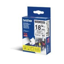Brother TZE-S141 DirectLabel black on Transparent extra strong 18mm x 8m for Brother P-Touch TZ 3.5-18mm/36mm/6-18mm/6-24mm/6-36mm