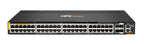 HPE Aruba Networking CX 6300M 48p Smart Rate 1G/2.5G/5G Class8 PoE 2p 50G 2p 25G Switch