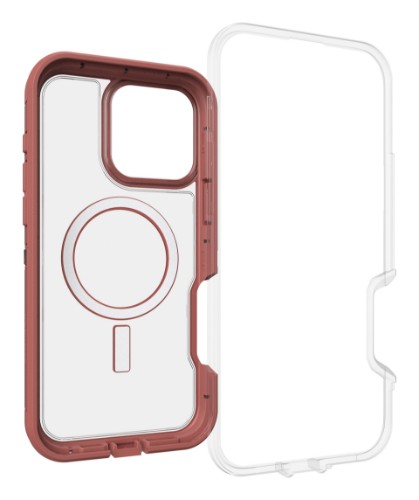 OtterBox Defender Series XT Clear for MagSafe for Apple iPhone 16 Pro Max, Dust Bowl