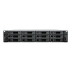 Synology RackStation RS4826XS+ NAS/storage server Rack (2U) Intel® Xeon® D-1739 16 GB DDR4 Black, Silver