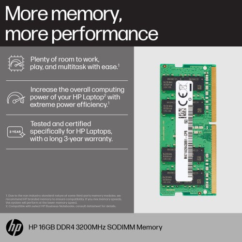 HP 16GB DDR4 3200 SODIMM Memory