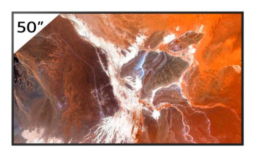 Sony BRAVIA FW-50BZ30P 50” High brightness 400 nit 4K HDR professional display with Deep Black Non-Glare Standard, flexible installation and enhanced usability