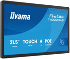 iiyama TW2223AS-B3P Signage Display Interactive flat panel 54.6 cm (21.5") Wi-Fi 450 cd/m² Full HD Black Touchscreen Built-in processor Android 24/7