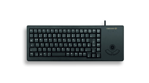 CHERRY XS Trackball keyboard USB QWERTY Nordic Black