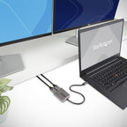 StarTech.com USB-C to Dual HDMI Adapter, USB Type-C Multi-Monitor MST Hub, Dual 4K 60Hz HDMI Laptop Display Extender / Splitter, HDR, Extra-Long Built-In Cable - Windows Only