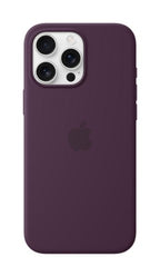 Apple iPhone 16 Pro Max Silicone Case with MagSafe - Plum