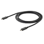 StarTech.com 6.6ft (2m) USB-C Cable, USB 5Gbps, 60W (3A) Power Delivery, 4K 60Hz DP Alt Mode, TPE Jacket - Thunderbolt Compatible