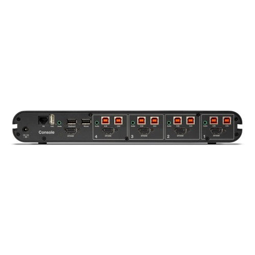 Belkin F1DN104KVM-UN-4 KVM switch Black
