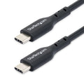 StarTech.com 6.6ft (2m) USB-C Charging Cable, Charge & Sync, 60W (3A) PD, USB 2.0 Laptop Charger Cable - Black USB C Charging Cord