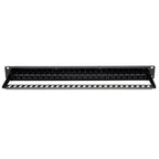 Tripp Lite N254-024 24-Port 1U Rack-Mount Cat6/Cat5 Feedthrough Patch Panel, RJ45 Ethernet, TAA