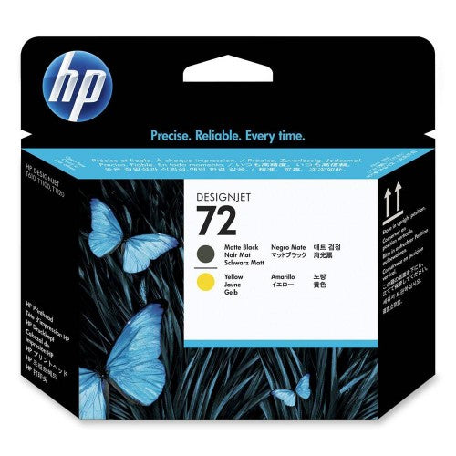 HP C9384A/72 Printhead black matt + yellow for HP DesignJet T 1100/1200/1300/620