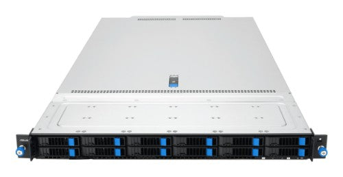 ASUS RS700-E12-RS12U Rack (1U) Black, Steel