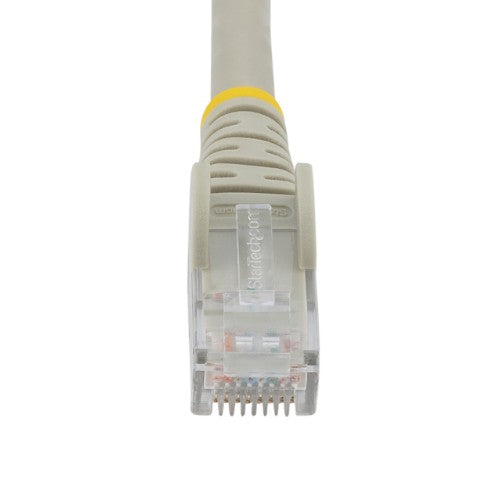 StarTech.com 7m CAT6 Ethernet Cable - LSZH (Low Smoke Zero Halogen) - 10 Gigabit 250Mhz 100W PoE RJ45 10GbE UTP Network Patch Cord Snagless with Strain Relief - Grey, CAT 6, ETL Verified, 24AWG