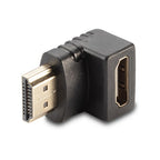Lindy HDMI Female to HDMI Male 90 Degree Right Angle Adapter - Down