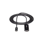 StarTech.com 6.6ft (2m) USB C to HDMI Cable - 4K 60Hz USB Type C to HDMI 2.0 Video Adapter Cable - Thunderbolt Compatible - Laptop to HDMI Monitor/Display - DP 1.2 Alt Mode HBR2 - Black