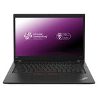 Circular Computing Lenovo ThinkPad T480s Intel® Core™ i5 i5-8250U Laptop 35.6 cm (14") Full HD 16 GB DDR4-SDRAM 256 GB SSD Wi-Fi 5 (802.11ac) Windows 11 Pro UK English Black