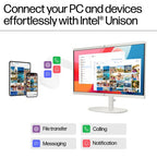HP 22-dg0006na Intel® N N100 54.5 cm (21.4") 1920 x 1080 pixels All-in-One PC 8 GB DDR5-SDRAM 256 GB SSD Windows 11 Home Wi-Fi 6 (802.11ax) White
