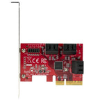 StarTech.com SATA PCIe Card - 6 Port PCIe SATA Expansion Card - 6Gbps - Low/Full Profile - Stacked SATA Connectors - ASM1166 Non-Raid - PCI Express to SATA Converter - TAA