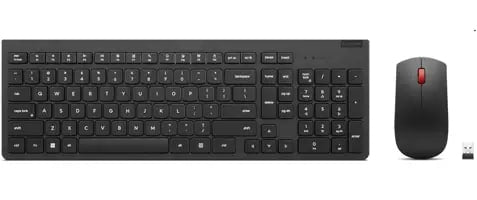 Lenovo 4X31N50712 keyboard Mouse included Universal RF Wireless Belgian Black
