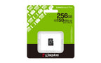 Kingston Technology 256GB micSDXC Canvas Select Plus Gen3 150R A1 Single Pack w/o ADP