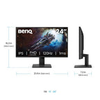 BenQ GW2490P 24" IPS 1920x1080 120Hz 1ms Eye-Care Widescreen Gaming Monitor