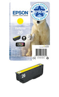 Epson C13T26144012/26 Ink cartridge yellow, 300 pages ISO/IEC 19752 4,5ml for Epson XP 600