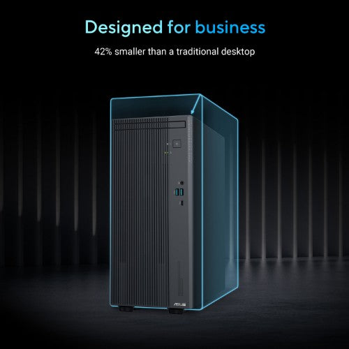 ASUS ExpertCenter P500 Mini Tower P500MV-13420H2X Intel® Core™ i5 i5-13420H 16 GB DDR5-SDRAM 512 GB SSD Windows 11 Pro PC Grey