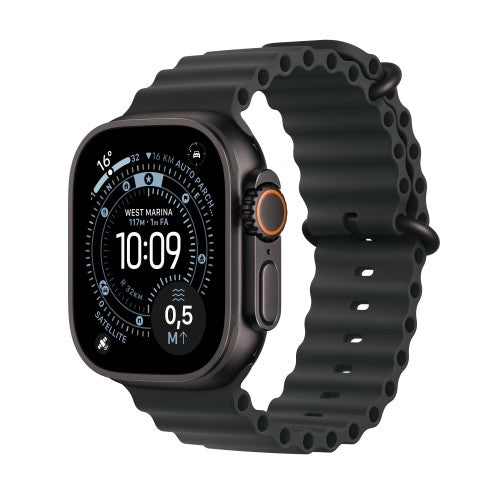 Apple Watch Ultra 3 GPS + Cellular (Demo) 49mm Black Titanium Case with Black Ocean Band