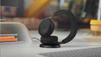 Jabra Evolve3 75 - MS Link390a (Wireless Charging Pad) - Black