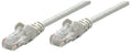 Intellinet Network Patch Cable, Cat6, 5m, Grey, Copper, U/UTP, PVC, RJ45, Gold Plated Contacts, Snagless, Booted, Lifetime Warranty