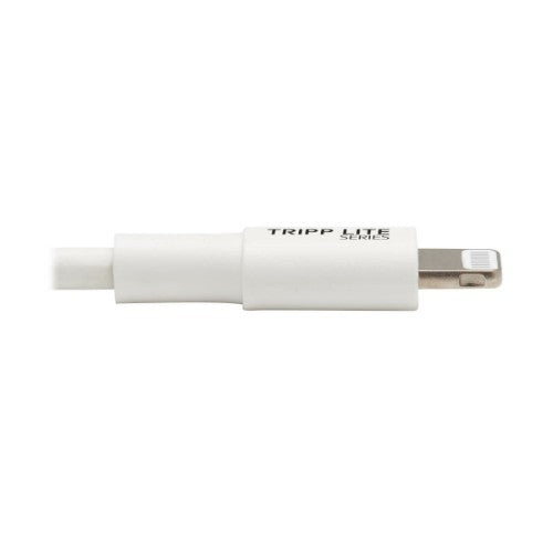Tripp Lite M102-003-WH USB-C to Lightning Sync/Charge Cable (M/M), MFi Certified, White, 3 ft. (0.9 m)